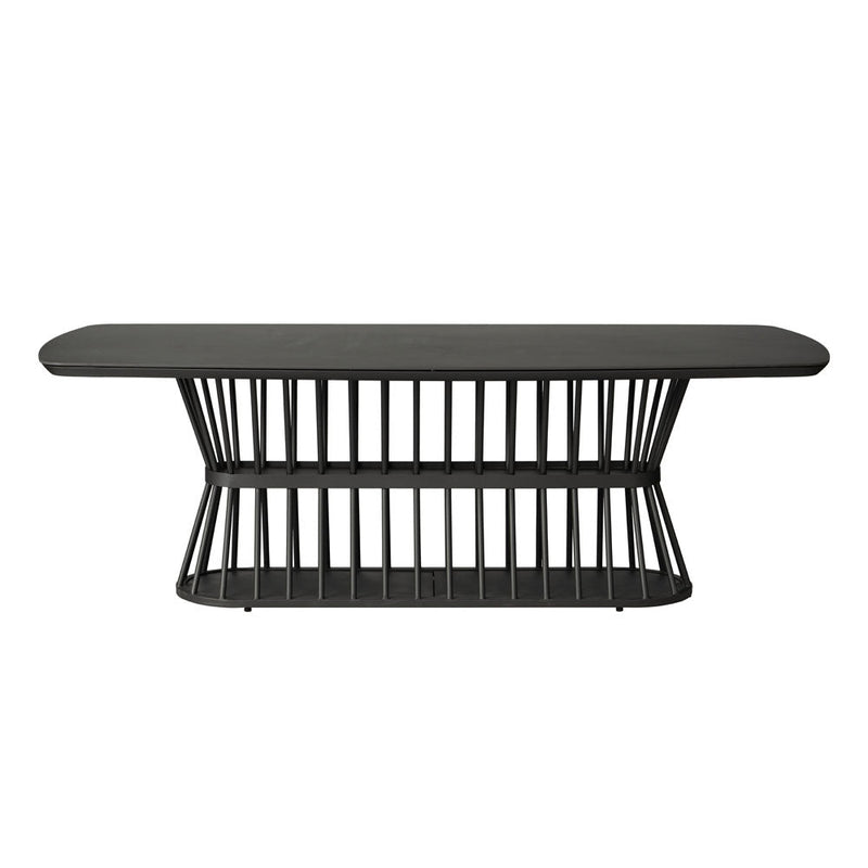 Lloyd Flanders Escape 86.5" Boat Shaped Dining Table