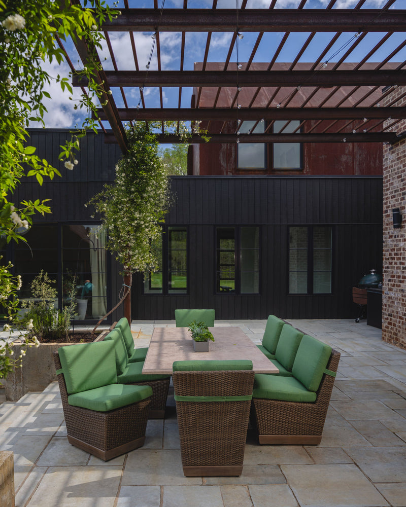 Lloyd Flanders Charisma 86" Rectangular Dining Table