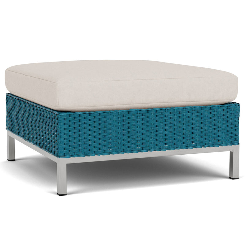 Lloyd Flanders Elements Large Wicker Sectional and Lounge Chairs Set