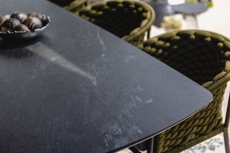 Lloyd Flanders Escape 86.5" Boat Shaped Dining Table