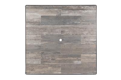 Reclaimed Teak 42" Square Table Top with Umbrella Hole