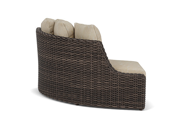 Lloyd Flanders Largo Right Arm Curved Sofa Sectional