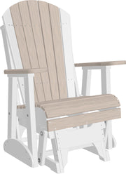 2 Adirondack Poly Glider Birch White