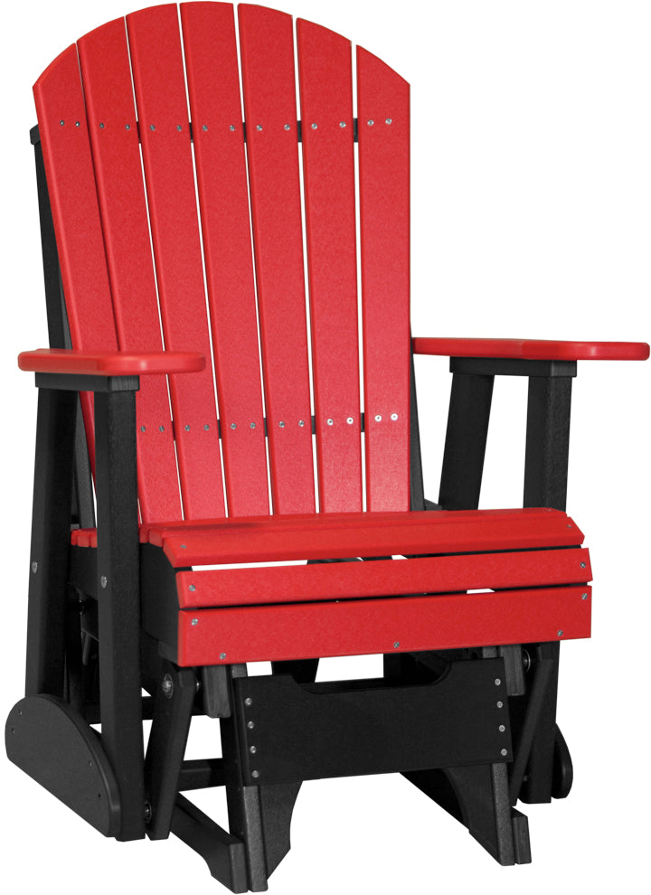 2 Adirondack Poly Glider Red