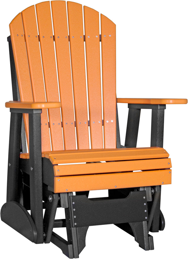 2 Adirondack Poly Glider Tangerine