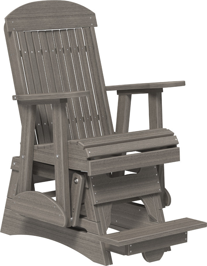 2 Classic Poly Balcony Glider Coastal