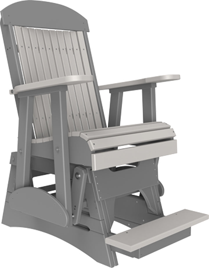 2 Classic Balcony Glider Dove Gray