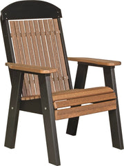 2 Classic Poly Bench Antique Mahogany Black