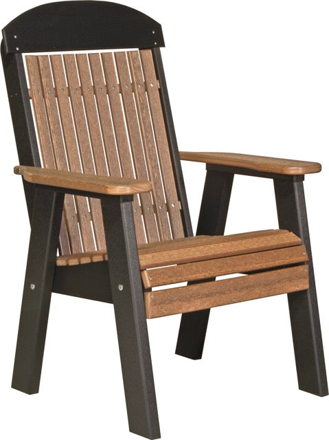 2 Classic Poly Bench Antique Mahogany Black