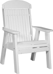2 Classic Poly Bench White