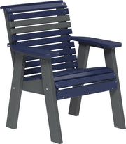 2 Plain Poly Bench Patriot Blue Slate
