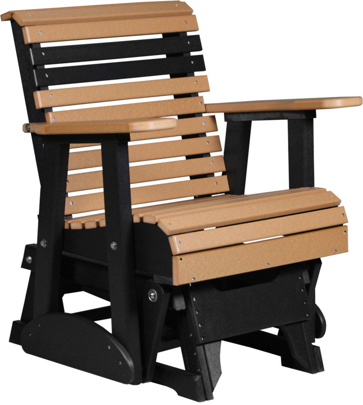 2 Plain Poly Glider Cedar