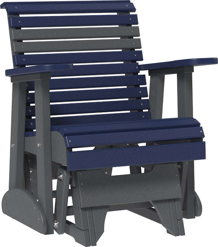 2 Plain Poly Glider Patriot Blue