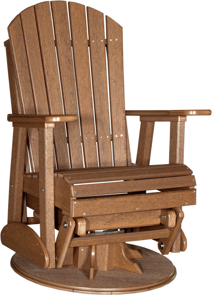 2 Swivel Adirondack Poly Glider Antique