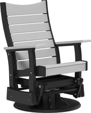 2 Swivel Contour Poly Glider Dove Gray