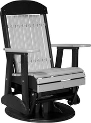 2 Swivel Classic Poly Glider Dove Gray