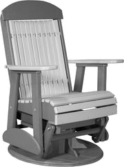 2 Swivel Classic Poly Glider Dove Gray