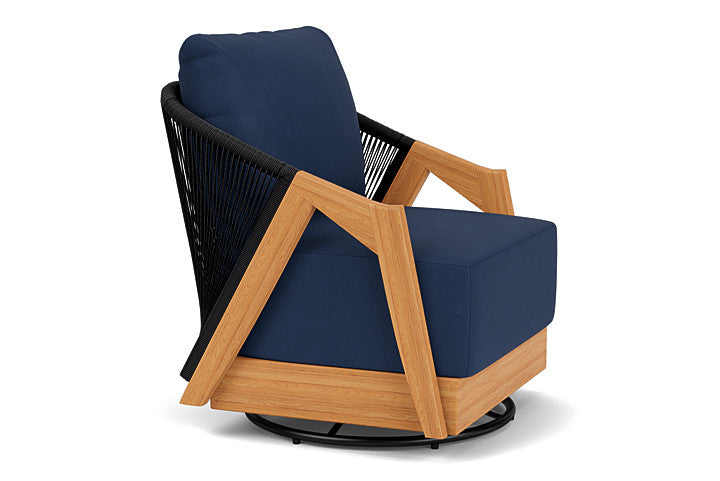 Lloyd Flanders Alpine Swivel Lounge Chair