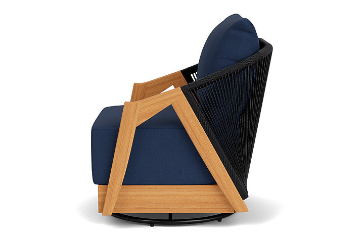 Lloyd Flanders Alpine Swivel Lounge Chair
