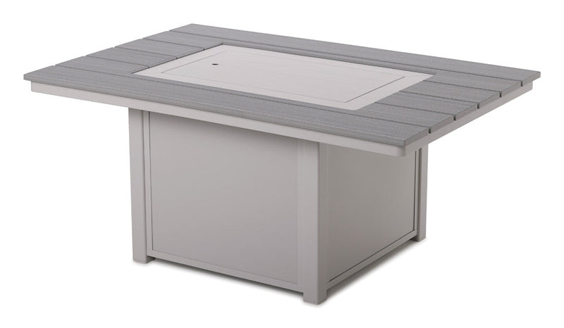 Telescope 16" x 28" Rectangular Glass Surround For 36"x 54" Rectangular Fire Table