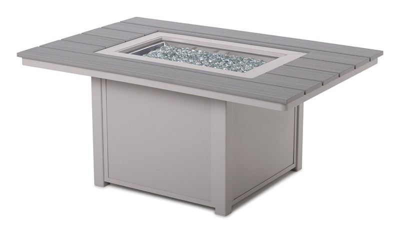 Telescope 16" x 28" Rectangular Glass Surround For 36"x 54" Rectangular Fire Table