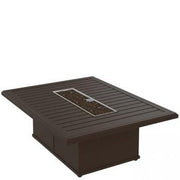 Banchetto 54x42" Rectangular Fire Pit, Built-In Ignitor with Timer