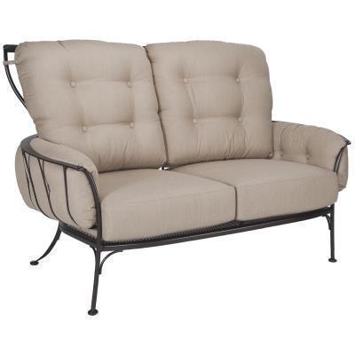 OW Lee Monterra Wrought Iron Two Seat Sofa