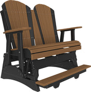 4 Adirondack Balcony Glider Antique Mahogany