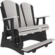 4 Adirondack Balcony Glider Dove Gray