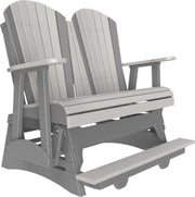 4 Adirondack Balcony Glider Dove Gray