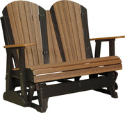 4 Adirondack Poly Glider Antique Mahogany