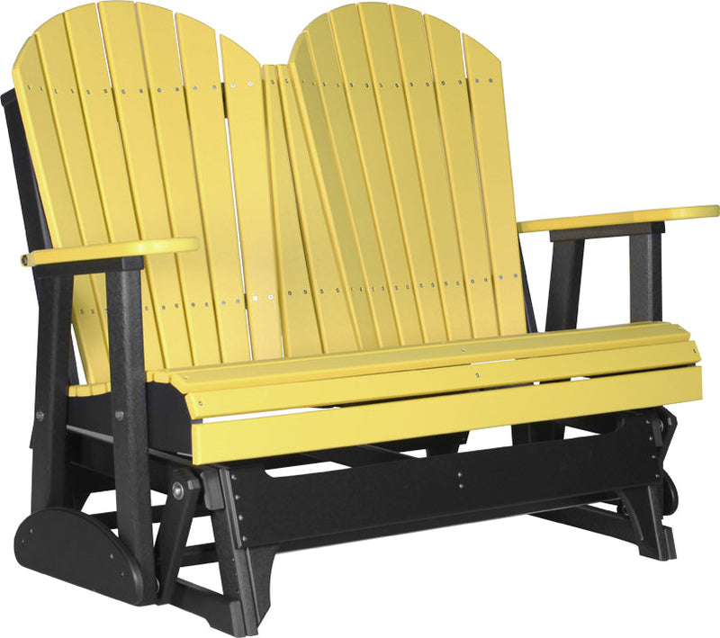 4 Adirondack Poly Glider Yellow