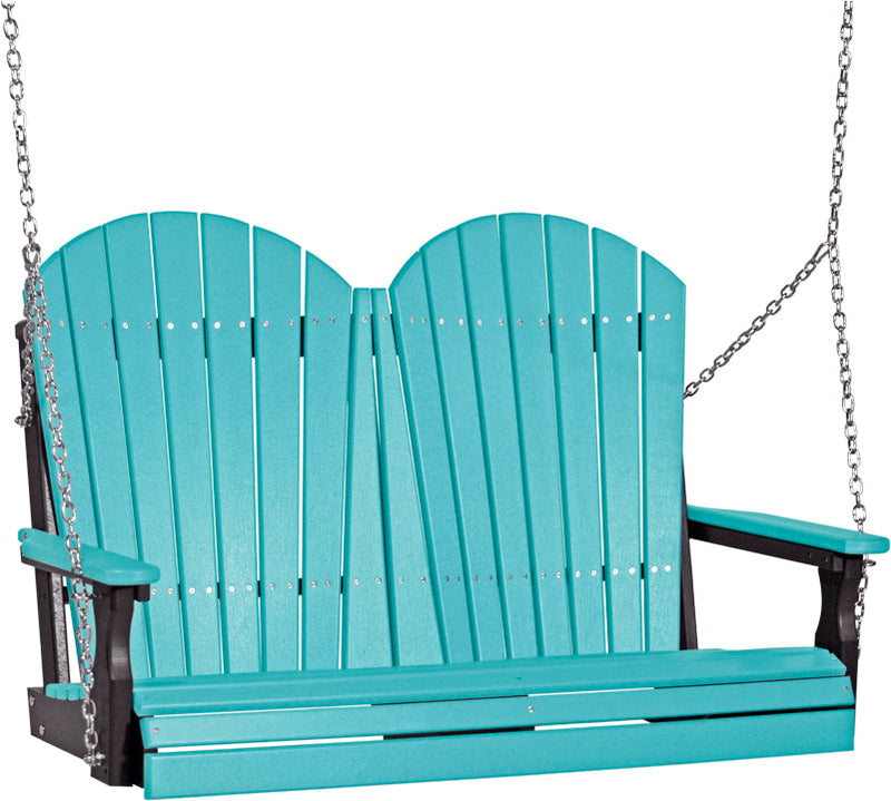 4 Adirondack Poly Swing Aruba Blue