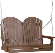 4 Adirondack Poly Swing Chestnut