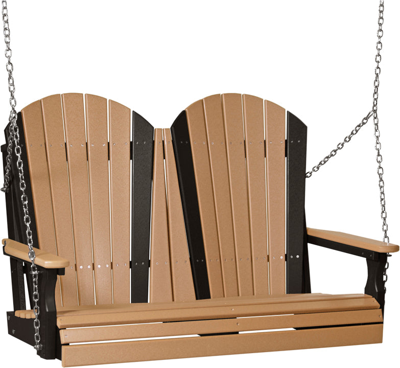 4 Adirondack Poly Swing Cedar