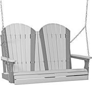 4 Adirondack Poly Swing Dove Gray