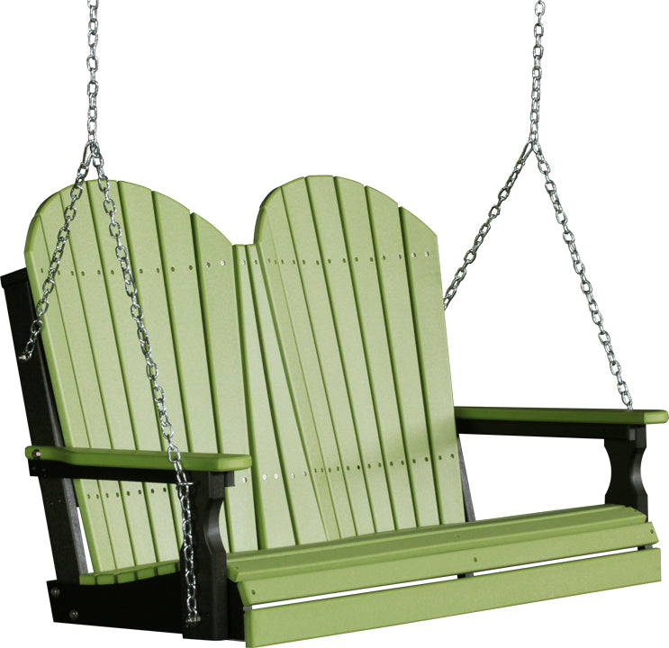 4 Adirondack Poly Swing Lime Green