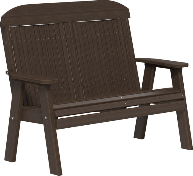 4 Classic Poly Bench Brazilian Walnut