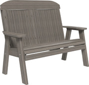 4 Classic Poly Bench Coastal Gray