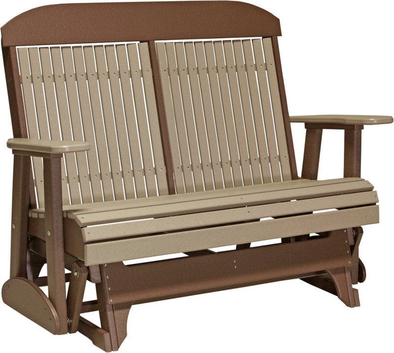 4 Classic Poly Glider Weatherwood Chestnut