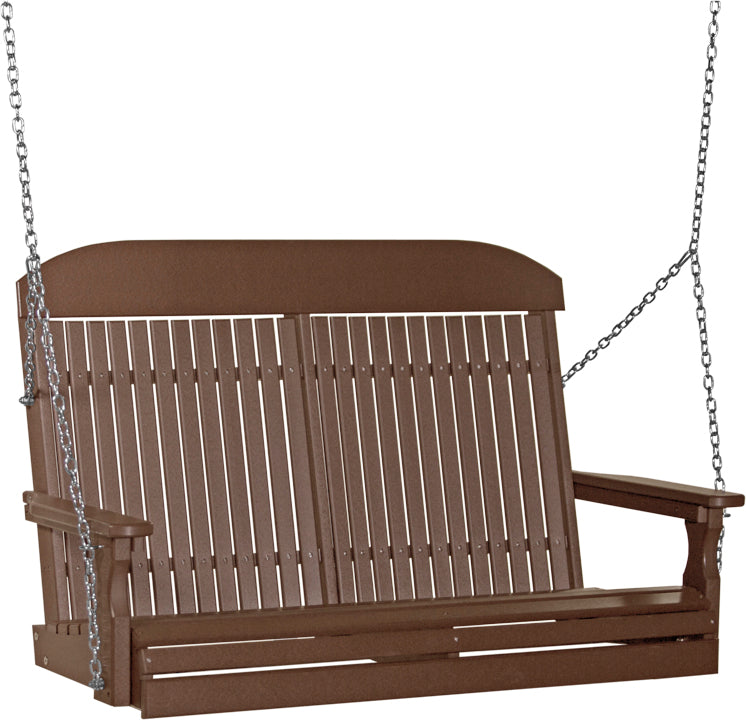 4 Classic Poly Swing Chestnut