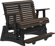 4 Plain Poly Balcony Glider Brazilian Walnut