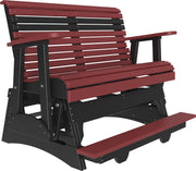 4 Plain Balcony Glider Cherrywood