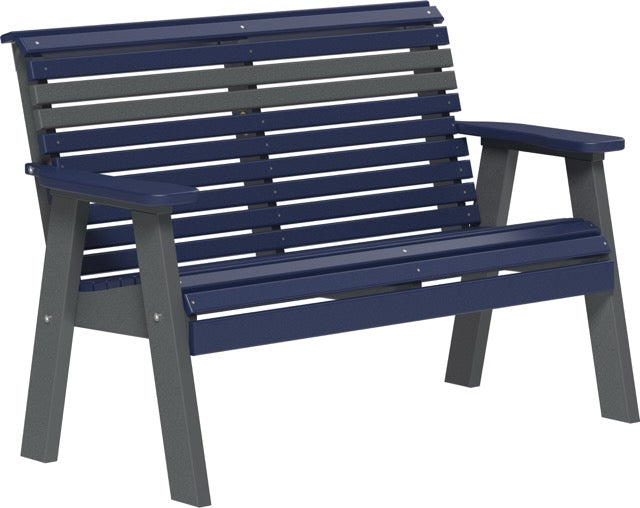 4 Plain Poly Bench Patriot Blue Slate