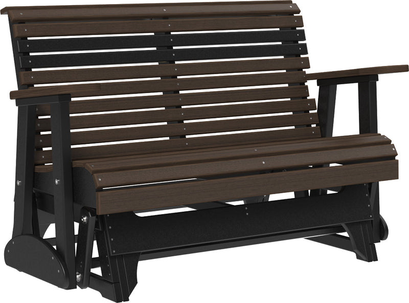 4 Plain Poly Glider Brazilian Walnut