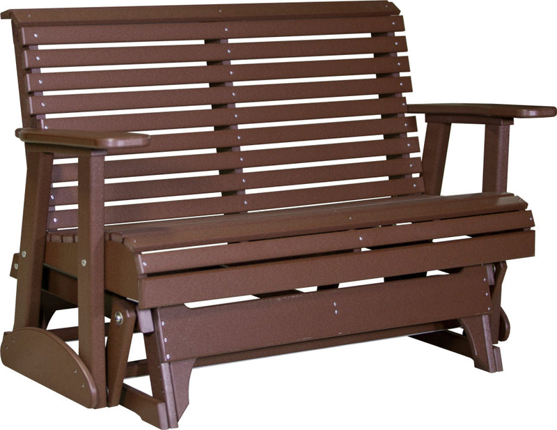 4 Plain Poly Glider Chestnut