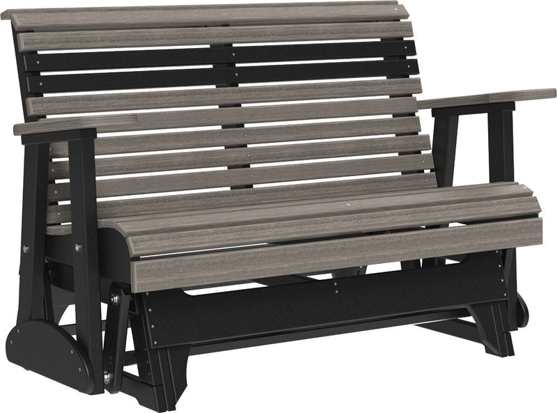 4 Plain Poly Glider Coastal Gray
