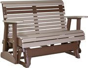 4 Plain Poly Glider Weatherwood Chestnut