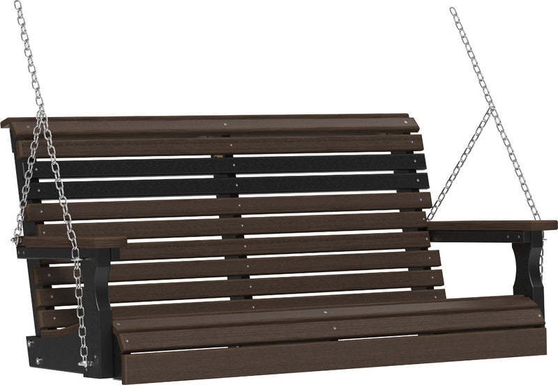 4 Plain Poly Swing Brazilian Walnut