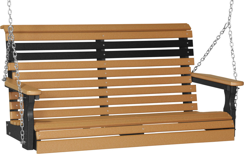 4 Plain Poly Swing Cedar
